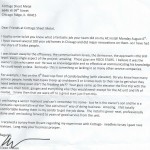 customer letter