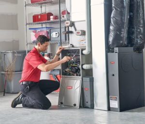 bryant dealer inspecting whether to repair